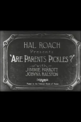 Póster de Are Parents Pickles?