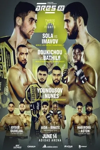 Póster de ARES 22: Sola vs. Imavov