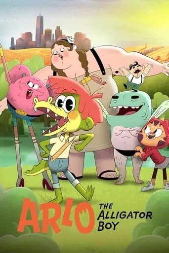 Póster de Arlo, el chico caimán