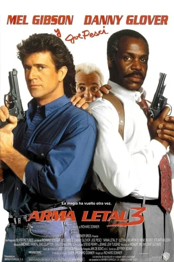Póster de Arma letal 3 (1992) con James Oliver como Manager