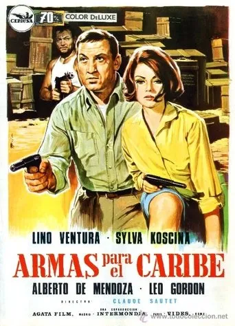 Póster de Armas para el caribe (1965) con Alberto de Mendoza como Hendrix