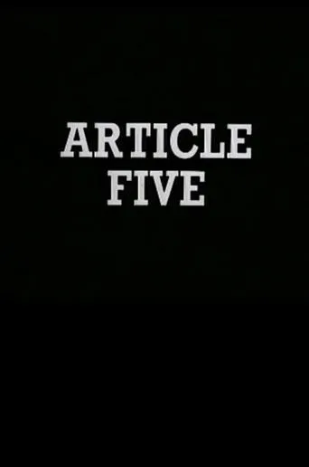 Póster de Article Five