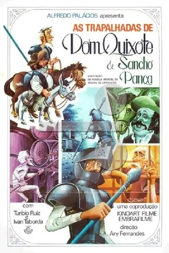 Póster de As Trapalhadas de Dom Quixote e Sancho Pança