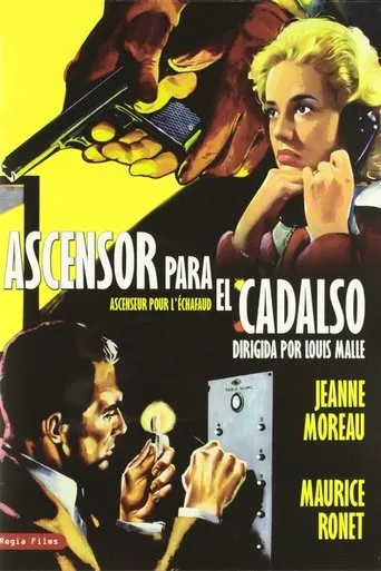 Póster de Ascensor para el cadalso (1958) con Georges Poujouly como Louis