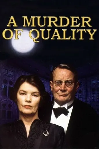 Póster de Asesinato de calidad (1991) con Ronald Pickup como Felix D'Arcy