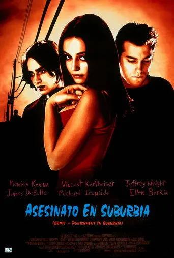 Póster de Asesinato en Suburbia (2000) con Blake Shields como Moznick