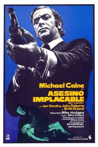Póster de Asesino implacable (1971) con Terence Rigby como Gerald Fletcher