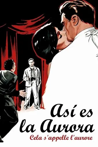 Póster de Así es la aurora (1956) con Lucía Bosè como Clara