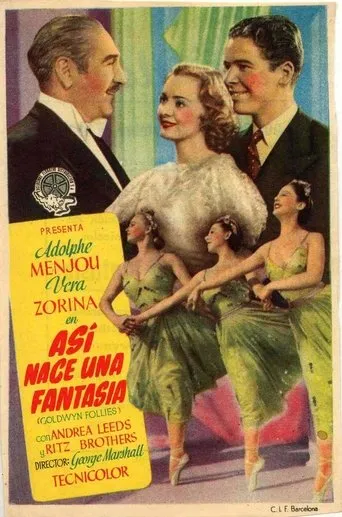 Póster de Así nace una fantasía