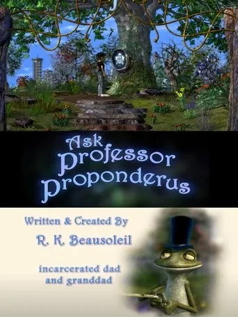 Póster de Ask Professor Proponderus: Jeeter's Hard Question