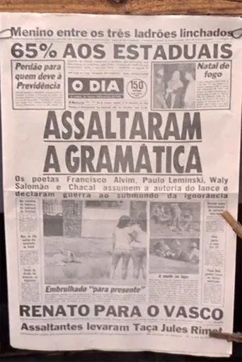 Póster de Assaltaram a Gramática