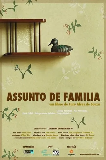 Póster de Assunto de Família