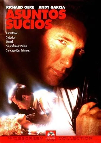 Póster de Asuntos sucios (1990) con Richard Gere como Dennis Peck