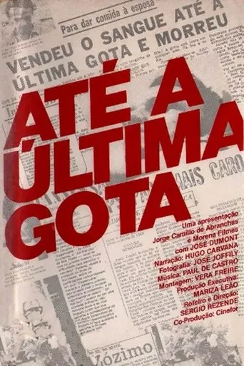 Póster de Até a Última Gota
