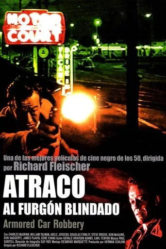 Póster de Atraco al furgón blindado (1950) con Richard Irving como Craig - Pilot (uncredited)