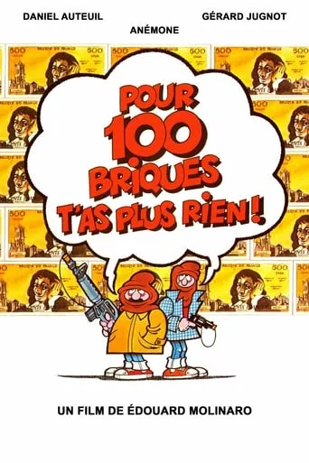 Póster de Atraco sorprendente (1982) con Isabelle Mergault como Ginette, amante de passage de Sam