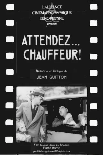 Póster de Attendez... chauffeur!