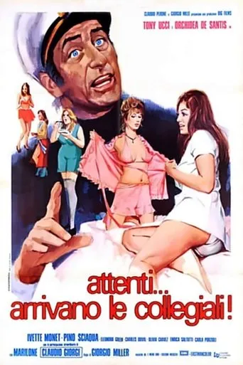 Póster de Attenti... arrivano le collegiali!