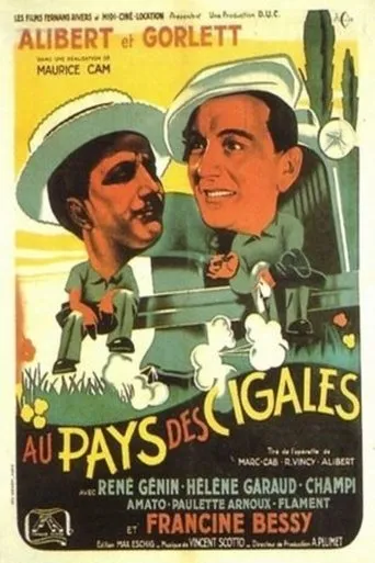 Póster de Au pays des cigales