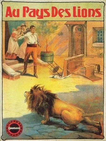 Póster de Au pays des lions