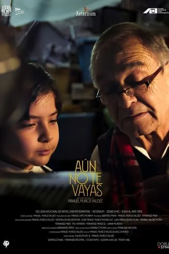 Póster de Aún no te vayas