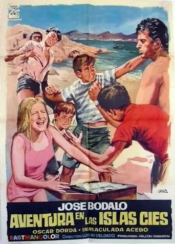 Póster de Aventura en las islas Cíes