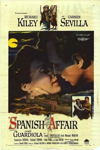 Póster de Aventura para dos (1957) con José Manuel Martín como Fernando