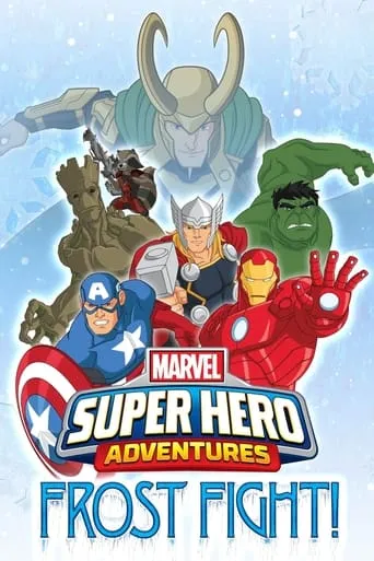 Póster de Aventuras de Superhéroes: ¡Lucha en el hielo!