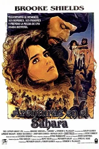 Póster de Aventuras en el Sahara
