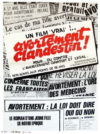 Póster de Avortement clandestin!