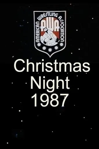 Póster de AWA Christmas Night 1987