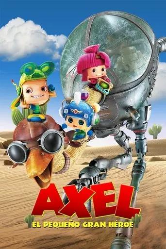 Póster de Axel: El pequeño gran héroe (2013) con Sarah Natochenny como Boca
