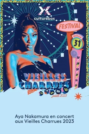 Póster de Aya Nakamura en concert aux Vieilles Charrues 2023