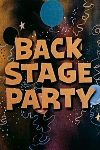 Póster de Back Stage Party