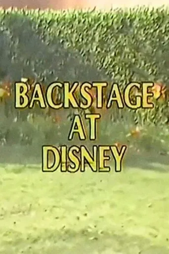 Póster de Backstage at Disney