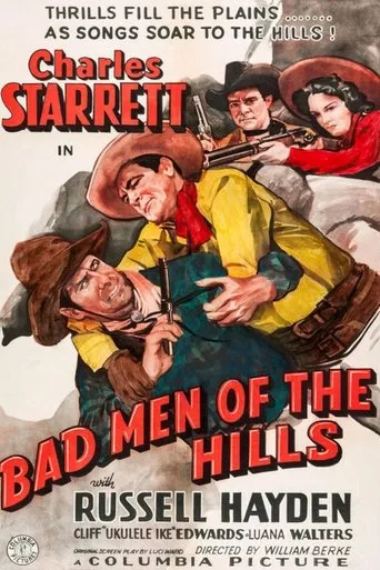 Póster de Bad Men of the Hills