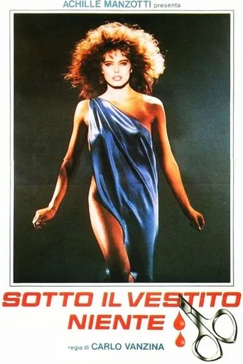 Póster de Bajo el vestido, nada