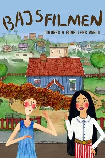 Póster de Bajsfilmen - Dolores och Gunellens värld