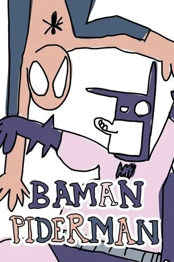 Póster de Baman piderman - Watch da marathon