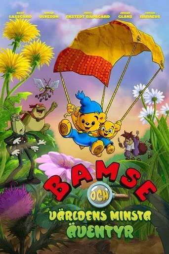 Póster de Bamse och världens minsta äventyr