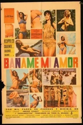 Póster de Báñame mi amor