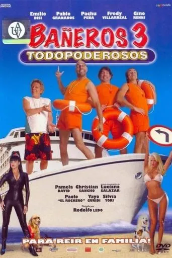 Póster de Bañeros 3, todopoderosos