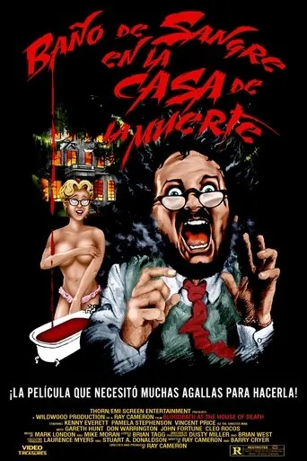Póster de Baño de sangre en la casa de la muerte