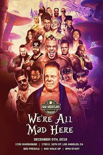 Póster de Bar Wrestling 25: We're All Mad Here