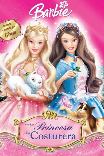 Póster de Barbie en La princesa y la costurera (2004) con Ellen Kennedy como Queen Genevieve (voice)