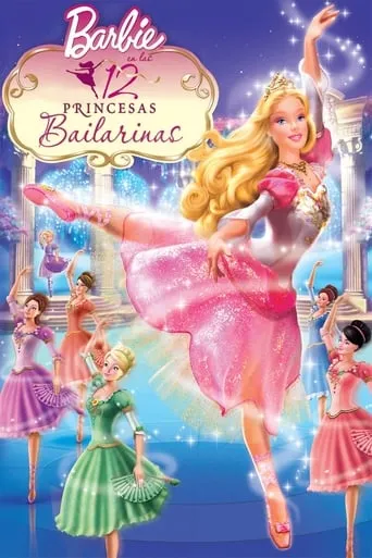 Póster de Barbie en Las 12 princesas bailarinas (2006) con David Kaye como Royal Doctor / Sentry #2 (voice)