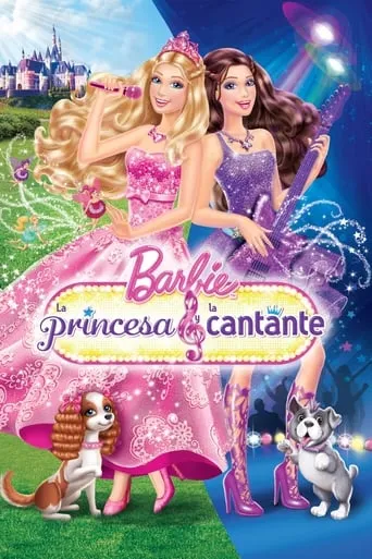 Póster de Barbie: La princesa y la cantante (2012) con Ezekiel Norton como Daniel