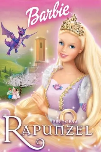 Póster de Barbie: Princesa Rapunzel (2002) con David Kaye como Hugo / General (voice)