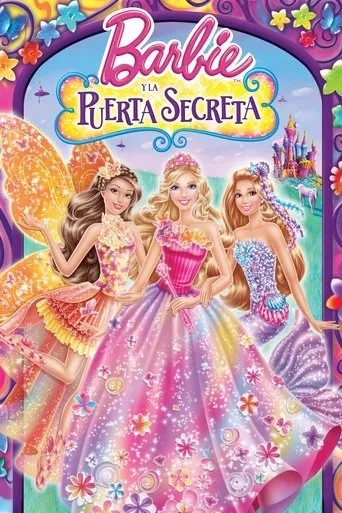 Póster de Barbie y La puerta secreta (2014) con Chanelle Peloso como Romy (voice)