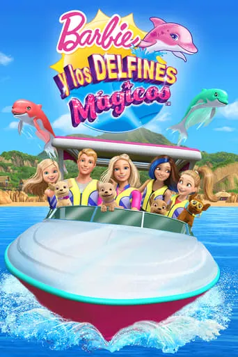 Póster de Barbie y Los delfines mágicos (2017) con Claire Margaret Corlett como Stacie (voice)